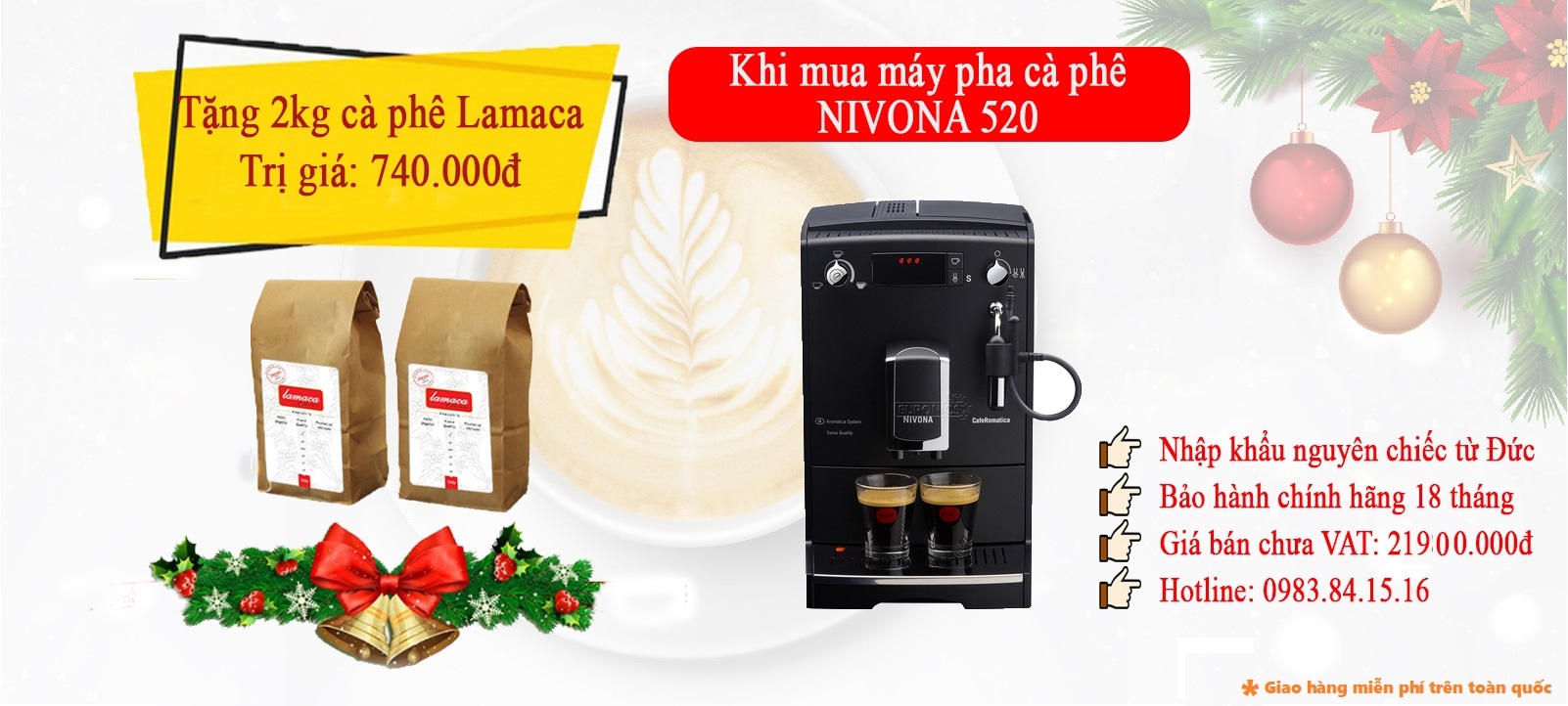 Máy cafe Nivona 520